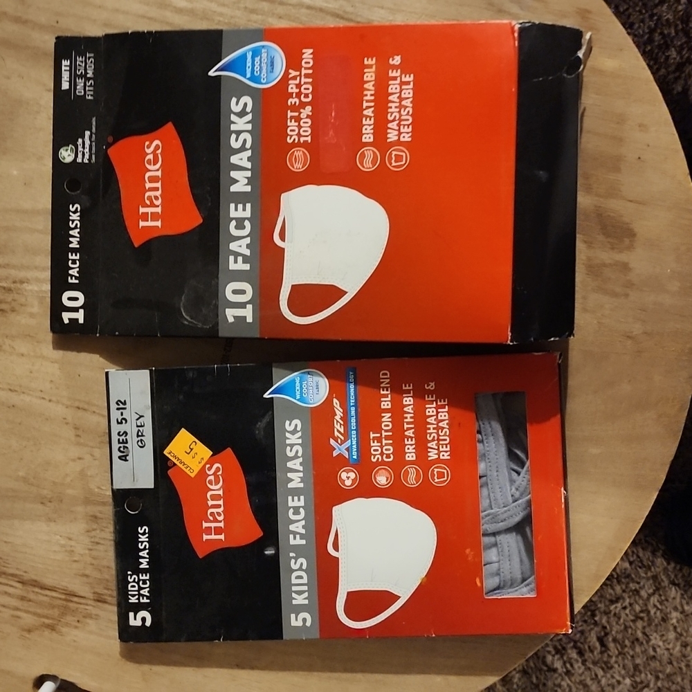 Adult and kids face masks